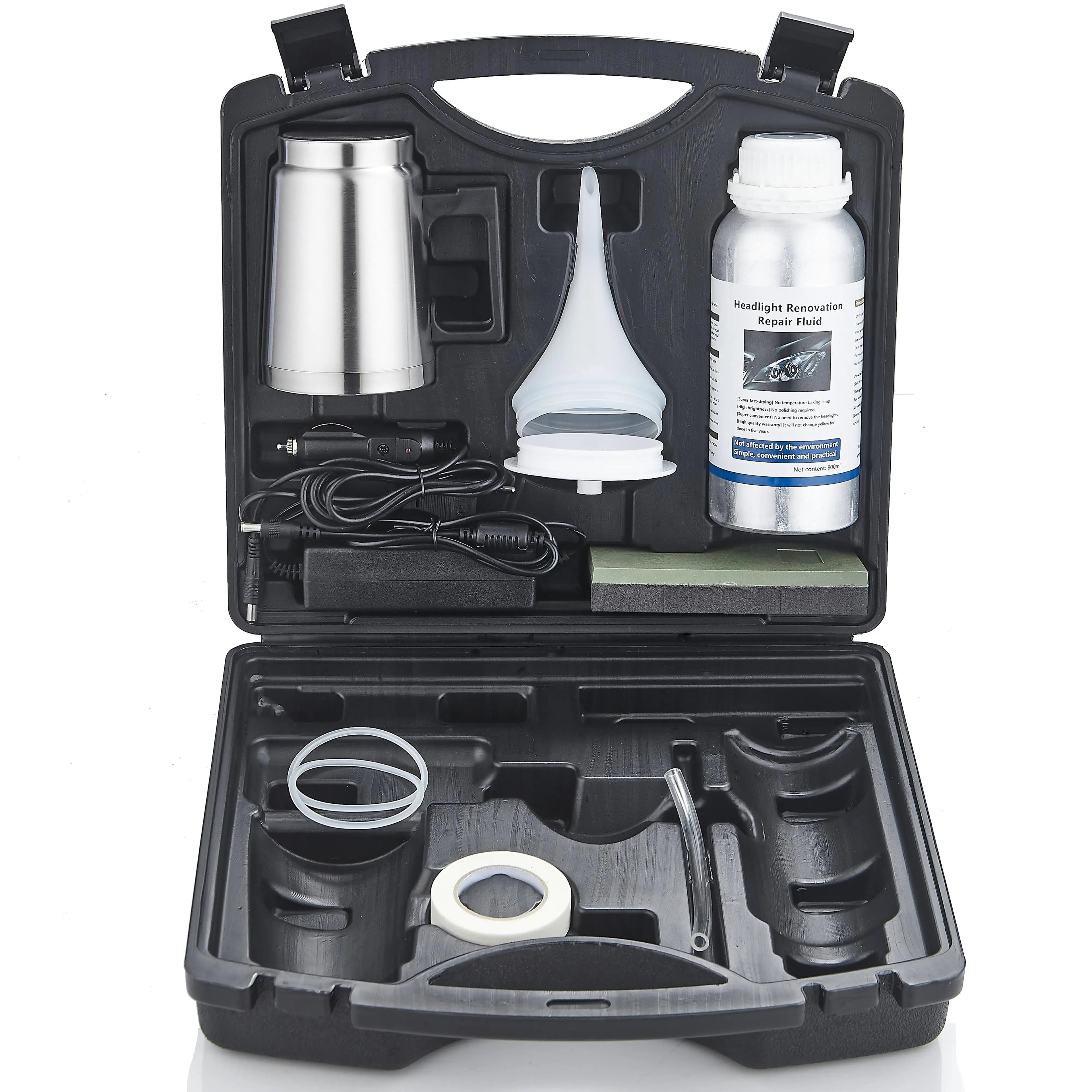 Kit de Restauración de Faros Nova Pro - Renovación Profesional con Vapor