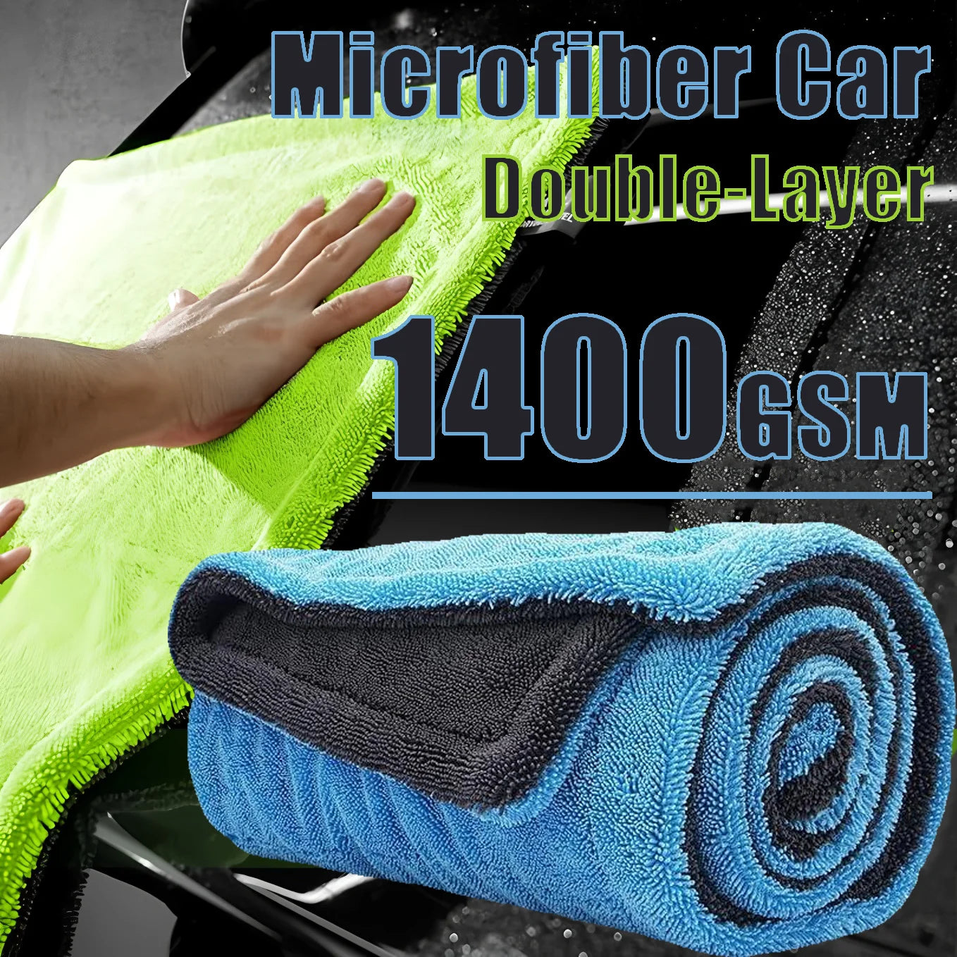 Toalla de Secado Nova Pro - Absorción Extrema 1400 GSM