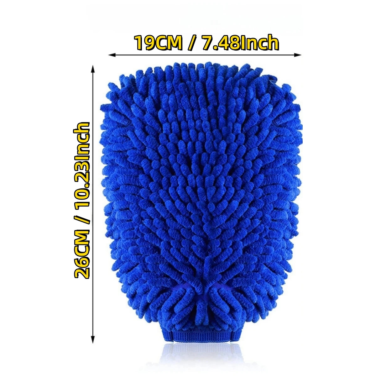 Guante de Lavado de Microfibra Premium Nova Pro - Doble Cara Ultra Absorbente