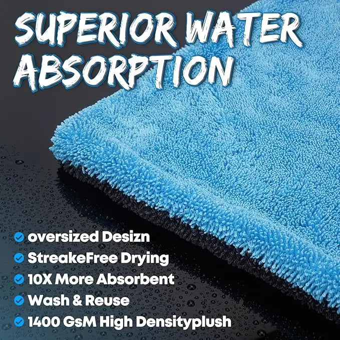 Toalla de Secado Nova Pro - Absorción Extrema 1400 GSM