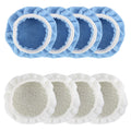 Kit de Bonetes para Pulidora 6" Nova Pro - Microfibra de Alta Densidad (8-20 piezas)
