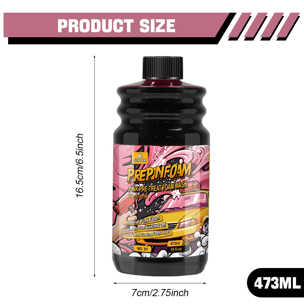 Espuma de Prelavado Activa Pink Magic Nova Pro