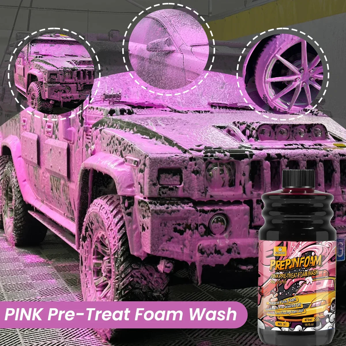 Espuma de Prelavado Activa Pink Magic Nova Pro